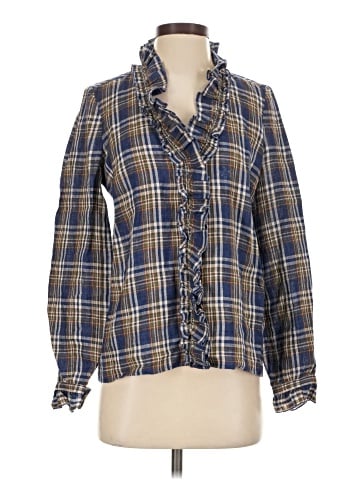 Sézane Long Sleeve Blouse (view 1)