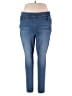 Torrid Solid Blue Jeggings Size 2X Plus (2) - photo 1