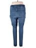 Torrid Solid Blue Jeggings Size 2X Plus (2) - photo 2
