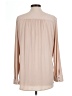 BCBGMAXAZRIA Tan Long Sleeve Blouse Size L - photo 2
