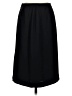 Unbranded 100% Polyester Solid Black Formal Skirt Size 4 - photo 1