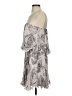 BCBGMAXAZRIA 100% Polyester Paisley Gray Cocktail Dress Size 0 - photo 5