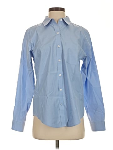 L.L.Bean Long Sleeve Button-Down Shirt (view 1)
