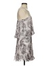 BCBGMAXAZRIA 100% Polyester Paisley Gray Cocktail Dress Size 0 - photo 4