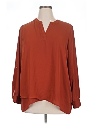 Simply Vera Vera Wang Long Sleeve Blouse (view 1)