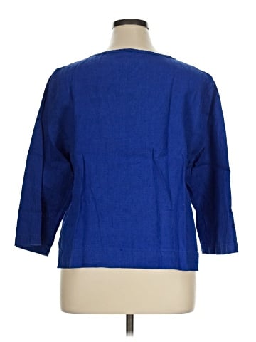 Flax 3/4 Sleeve Top (view 2)