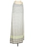 Max Studio Stripes Gray Casual Skirt Size M - photo 1