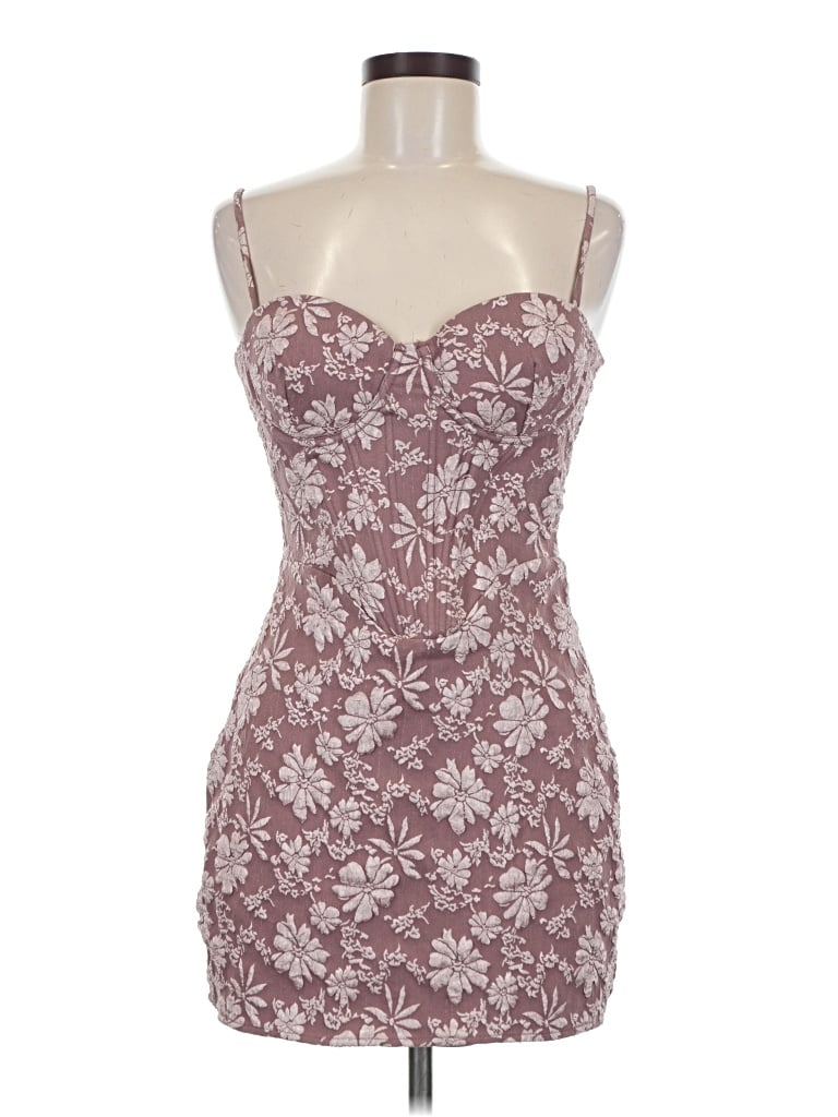 Pre-owned Windsor Cocktail Dress In Burgundy