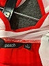 Peach Solid Red Casual Dress Size L - photo 7