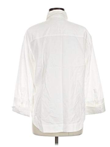 Bagutta Collection 3/4 Sleeve Button-Down Shirt (view 2)