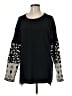 We the Free Animal Print Black Pullover Sweater Size M - photo 1