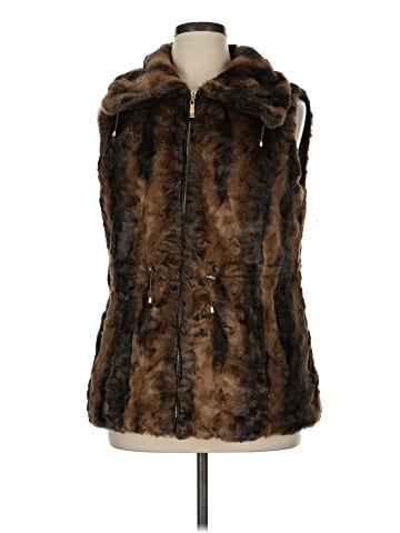 Ellen Tracy Faux Fur Vest (view 1)