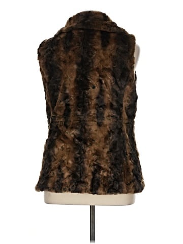 Ellen Tracy Faux Fur Vest (view 2)