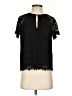 J.Crew Black Short Sleeve Blouse Size XS - photo 1