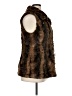 Ellen Tracy Brown Faux Fur Vest Size XL - photo 4