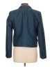 Club Monaco 100% Polyester Polka Dots Blue Blazer Size 12 - photo 2