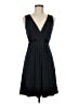 BCBGMAXAZRIA Solid Black Cocktail Dress Size 8 - photo 1