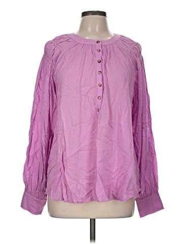 Easel Long Sleeve Blouse (view 1)