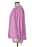 Easel Purple Long Sleeve Blouse Size M - photo 5