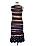 DressBarn Chevron-herringbone Blue Cocktail Dress Size 16 - photo 2