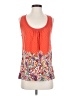 Akemi + Kin 100% Cotton Orange Sleeveless Blouse Size XS - photo 1
