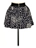 Aqua 100% Rayon Print Black Casual Skirt Size M - photo 2