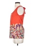 Akemi + Kin 100% Cotton Orange Sleeveless Blouse Size XS - photo 5