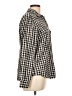 Chaps 100% Cotton Checkered-gingham Black Long Sleeve Button-Down Shirt Size L - photo 4