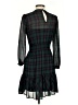 J.Crew Plaid Green Cocktail Dress Size XS (petite) - photo 2