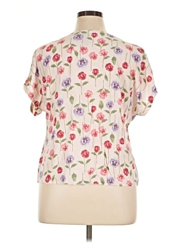 Bobeau Short Sleeve Blouse (view 2)
