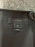 J.Crew 100% Polyester Solid Black Casual Dress Size 10 - photo 7