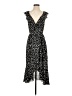 Socialite 100% Polyester Polka Dots Black Cocktail Dress Size S - photo 1