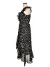 Socialite 100% Polyester Polka Dots Black Cocktail Dress Size S - photo 5