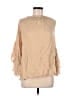 ASPEN Tan 3/4 Sleeve Blouse Size XS - photo 1