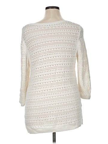 Talbots Outlet 3/4 Sleeve T-Shirt (view 2)