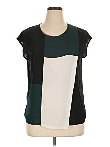 Simply Vera Vera Wang Short Sleeve Blouse (view 1)