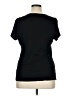 Chaps 100% Cotton Stars Black Short Sleeve Top Size XL - photo 2