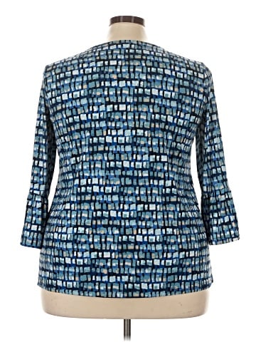 Susan Graver 3/4 Sleeve Blouse (view 2)