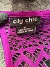 City Chic Purple Short Sleeve Blouse Size 22 Plus (XL) - photo 7