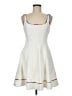 STAUD White Casual Dress Size 8 - photo 1