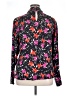 Neiman Marcus Floral Black Long Sleeve Blouse Size 14 - photo 2
