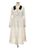 Shein 100% Polyester Polka Dots Ivory Casual Dress Size 2X - photo 1