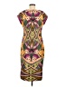 ECI Print Purple Casual Dress Size 8 - photo 2