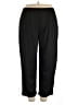 Shein Solid Black Track Pants Size 3X - photo 1