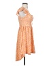 No Boundaries Paisley Orange Casual Dress Size 7 - 9 - photo 4