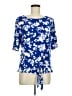 East5th Blue 3/4 Sleeve Blouse Size M - photo 1