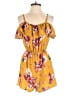 As U Wish Floral Yellow Romper Size M - photo 1