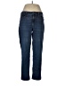 Talbots Outlet Solid Blue Jeans Size 12 - photo 1