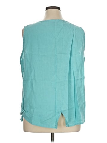 Flax Sleeveless Blouse (view 2)