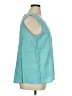 Flax Teal Sleeveless Blouse Size 14 (L) - photo 4